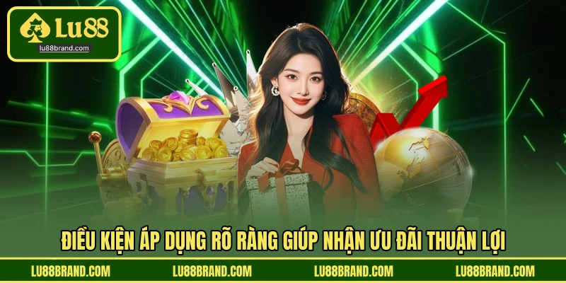Điều kiện áp dụng rõ ràng giúp nhận ưu đãi thuận lợi