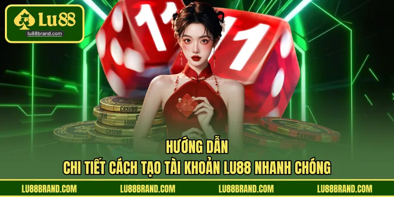 Hướng dẫn cách tạo tài khoản LU88